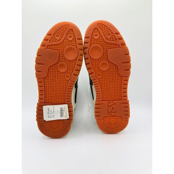 Off-White Men's "Out of Office" runner sneakers in two-tone calf leather - Picture 4 of 12